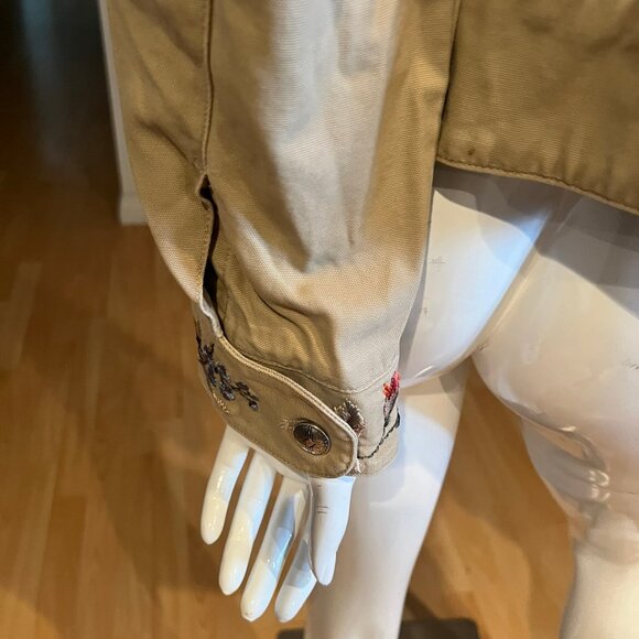 90's LAUREN RALPH LAUREN EMBROIDERED WESTERN BLAZER JACKET SZ M - Picture 4 of 6